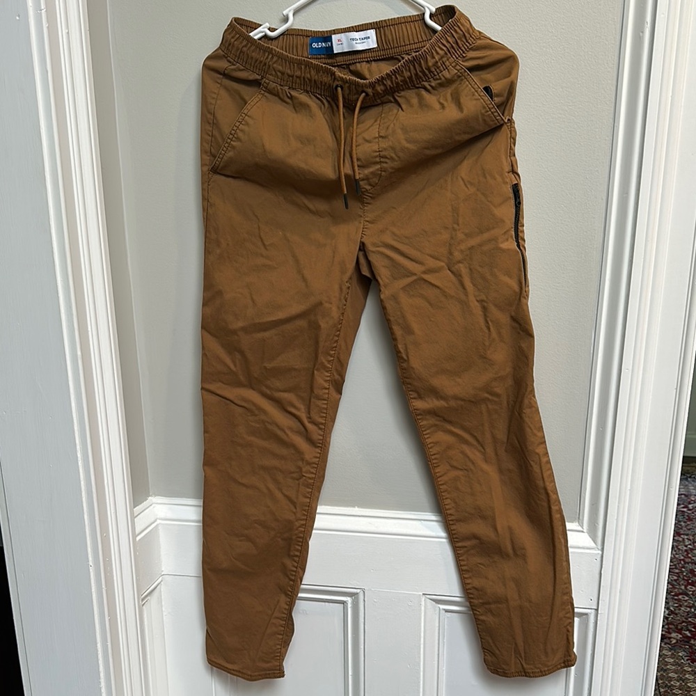 Old Navy Brown Sweatpants Relaxed Fit Joggers